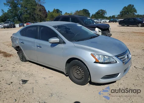 2014 Nissan Sentra S из США, поврежденный, VIN 3N1AB7AP2EY217309
